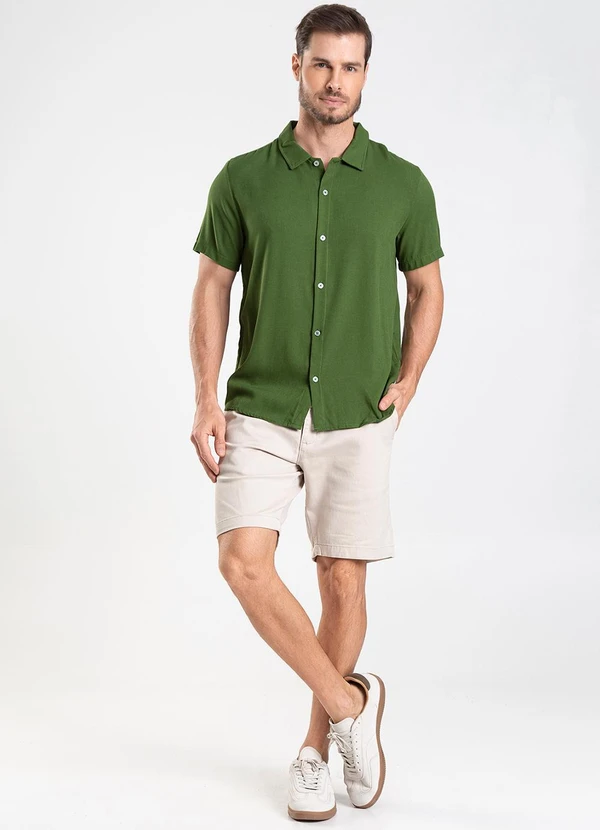 Diametro - Camisa Masculina Verde 4