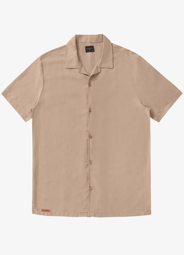 Diametro - Camisa Masculina Viscolinho Marrom 2