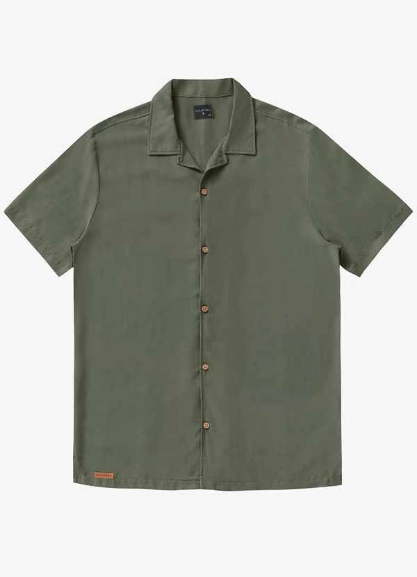 Diametro - Camisa Masculina Viscolinho Verde 4