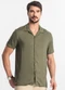 Diametro - Camisa Masculina Viscolinho Verde - variação: Verde
