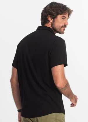 Diametro - Camisa Masculina Viscose Preto - DIAMETRO