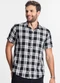 Diametro - Camisa Masculina Xadrez Preto - variação: Preto