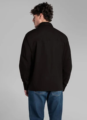 Aurus - Camisa Overshirt Preto - AURUS