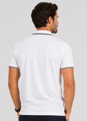 Select - Camisa Polo Masculina Manga Curta Bege - SELECT