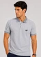 Select - Camisa Polo Masculina Manga Curta Rosa - variação: Cinza