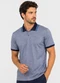 Select - Camisa Polo Masculina Manga Curta Rosa - variação: Azul