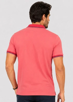 Select - Camisa Polo Masculina Manga Curta Laranja - SELECT