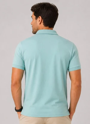 Select - Camisa Polo Masculina Manga Curta Verde - SELECT
