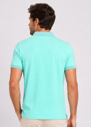 Select - Camisa Polo Masculina Manga Curta Verde - SELECT