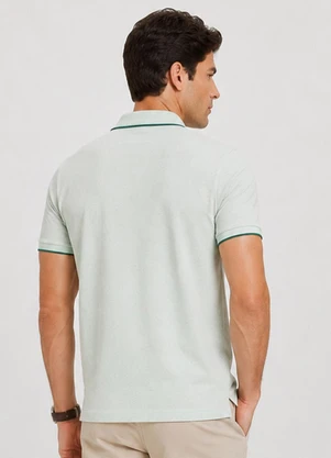 Select - Camisa Polo Masculina Manga Curta Verde - SELECT