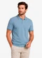 Diametro - Camisa Polo Masculina Piquet Duplo Azul - variação: Azul