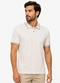 Diametro - Camisa Polo Masculina Piquet Duplo Amarelo - variação: Bege