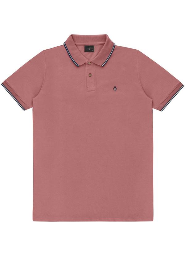 Diametro - Camisa Polo Masculina Rosa