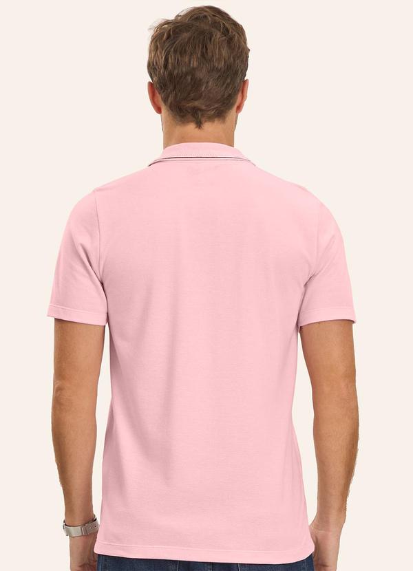 Diametro - Camisa Polo Masculina Rosa 2
