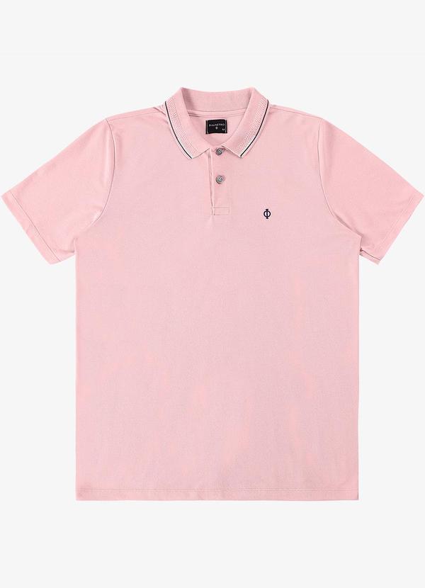 Diametro - Camisa Polo Masculina Rosa 5