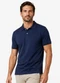 Diametro - Camisa Polo Masculina Suedine Azul - variação: Azul