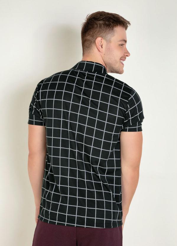 Moda Pop - Camisa Xadrez com Mangas Curtas 2