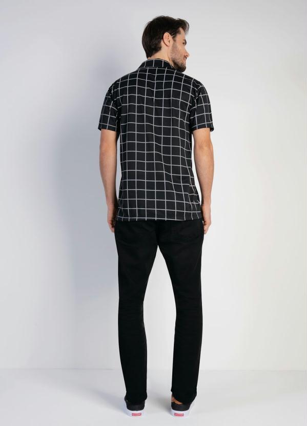Moda Pop - Camisa Xadrez com Mangas Curtas 4
