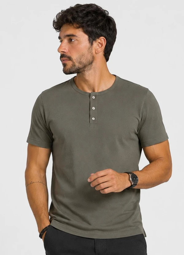 Select - Camiseta Masculina Adulto Verde