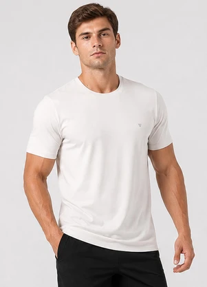 Veev - Camiseta Masculina em Malha Poliamida Pique Bege - VEEV