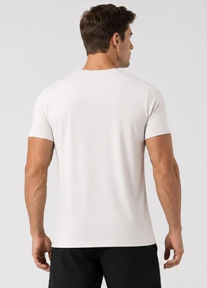 Veev - Camiseta Masculina em Malha Poliamida Pique Bege - VEEV