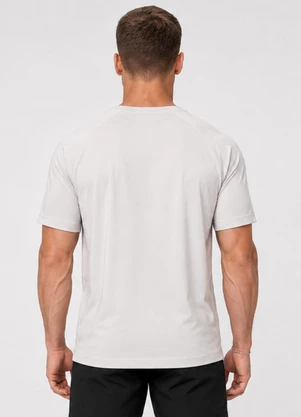 Veev - Camiseta Masculina em Malha Poliamida Piquê Bege - VEEV