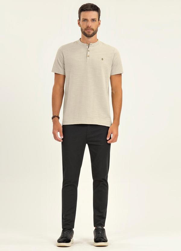 Diametro - Camiseta Masculina em Malhão Fruit Bege 2