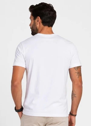 Select - Camiseta Masculina em Pique Branco - SELECT