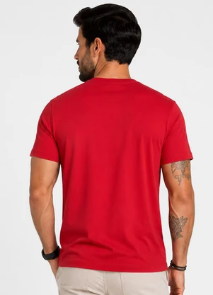 Select - Camiseta Masculina em Pique Vermelho - SELECT