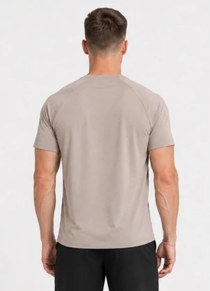 Veev - Camiseta Masculina Malha Poliamida Pique Marrom - VEEV