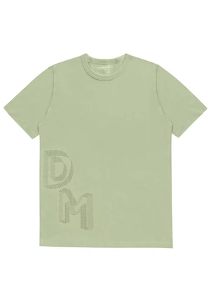 Diametro - Camiseta Masculina Manga Curta Meia Malha Verde - DIAMETRO