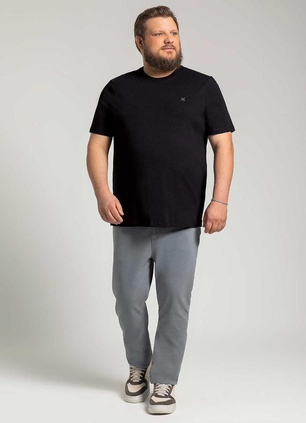 Exco - Camiseta Masculina Plus Size Preto 2