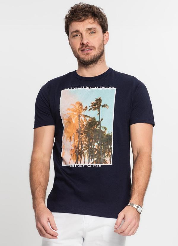 Rovitex - Camiseta Masculina Rovitex Azul