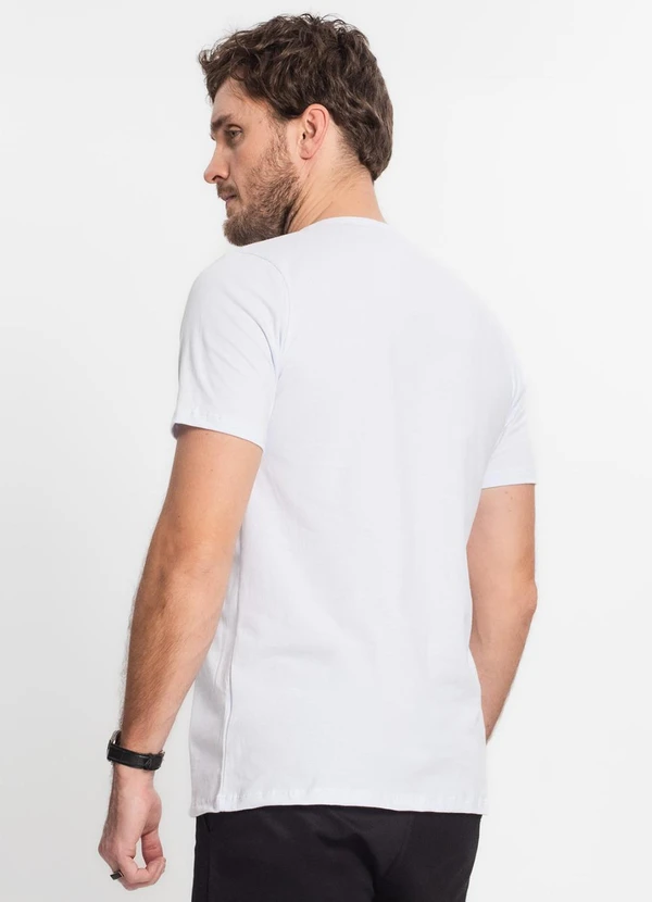 Rovitex - Camiseta Masculina Branco 2