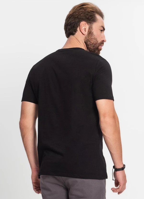 Rovitex - Camiseta Masculina Rovitex Preto 2