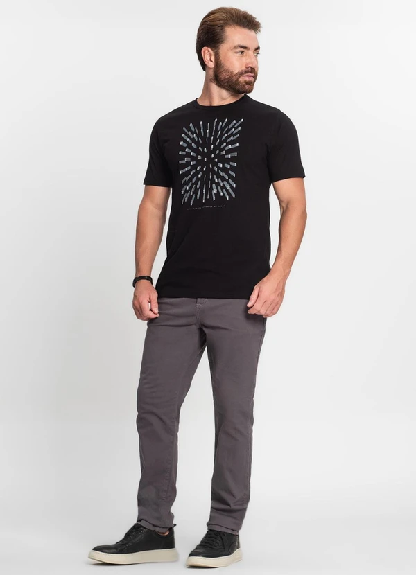 Rovitex - Camiseta Masculina Rovitex Preto 4