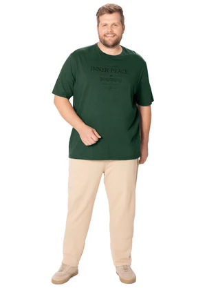 Malwee - Camiseta Regular Inner Peace Verde Esmeralda - MALWEE