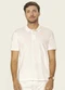 Diametro - Polo Masculina Meia Malha Texturizada Bege - variação: Bege