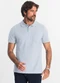 Diametro - Polo Masculina Pique Duplo Azul - variação: Azul