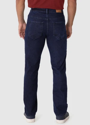 Malwee - Calça Slim Jeans Azul Escuro - MALWEE