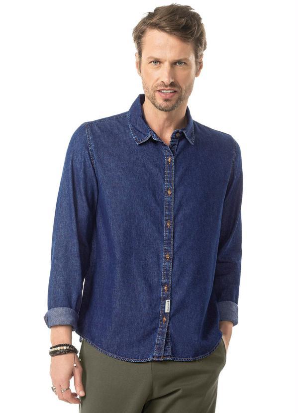 Diametro - Camisa Denim Azul