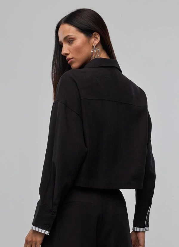 Carlota Costa - Camisa Detalhe Preto 2