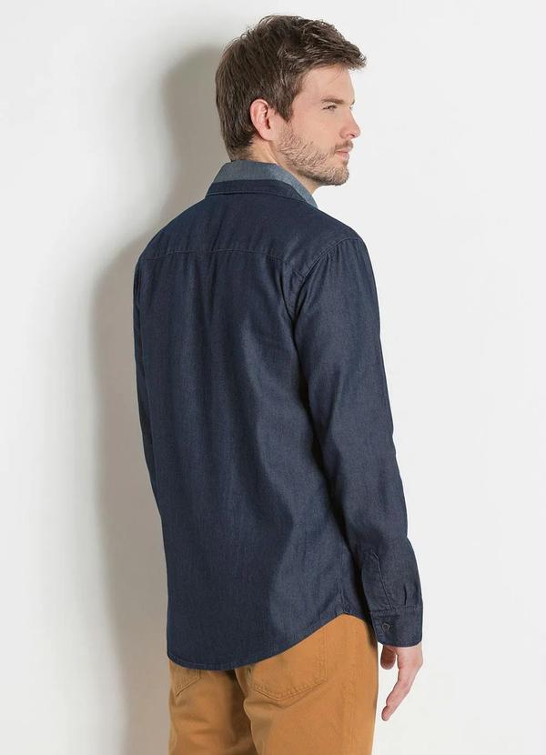 Outlet - Camisa Jeans Actual com Bolsos Funcionais 2