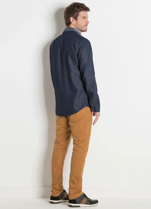 Outlet - Camisa Jeans Actual com Bolsos Funcionais 4