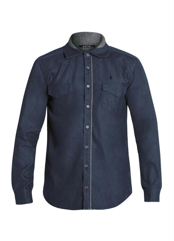 Outlet - Camisa Jeans Actual com Bolsos Funcionais 6