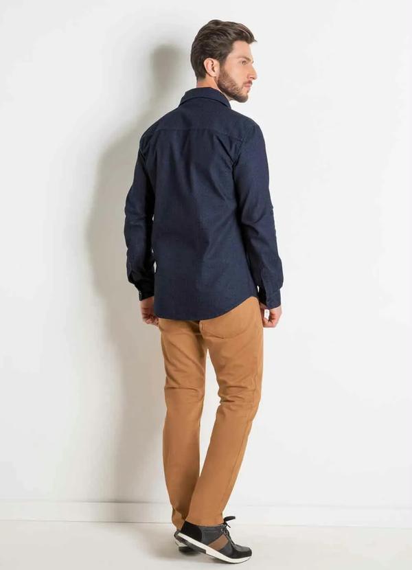 Outlet - Camisa Jeans Actual Manga Longa 4