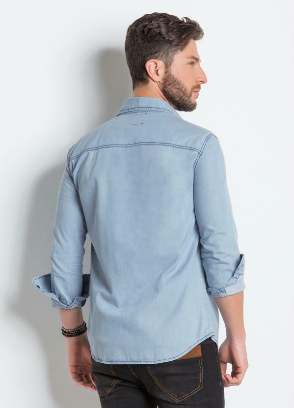 Outlet - Camisa Jeans Claro 2