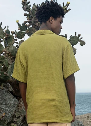 The Philippines - Camisa Manga Curta Verde - THE PHILIPPINES