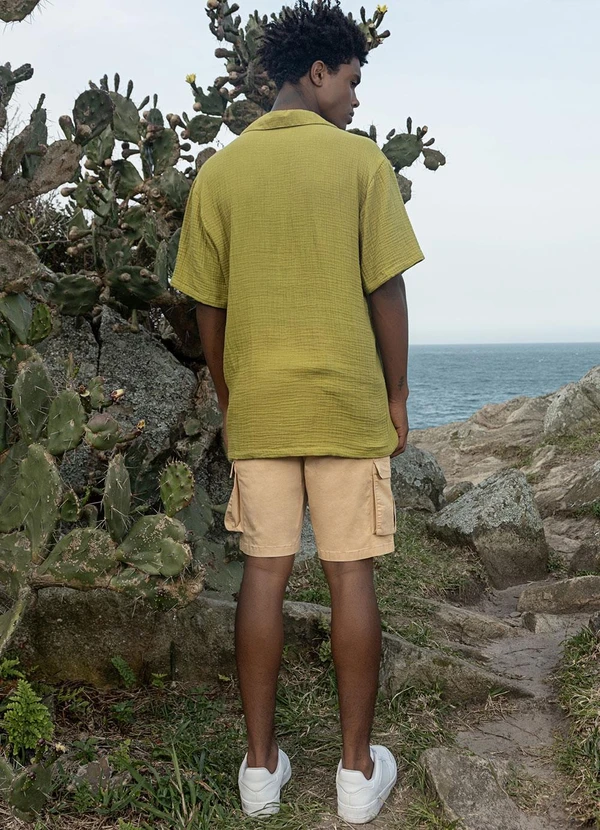 The Philippines - Camisa Manga Curta Verde 4