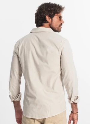 Diametro - Camisa Manga Longa Marrom - DIAMETRO